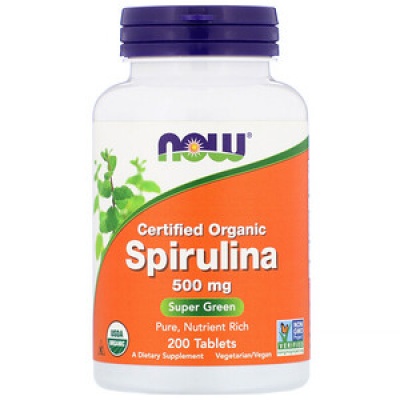  NOW SPIRULINA 500  200 