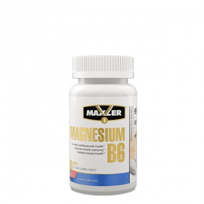 Витамины Maxler Magnesium B6 60 таблеток