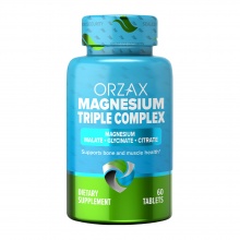  Orzax Magnesium Triple Complex 60 